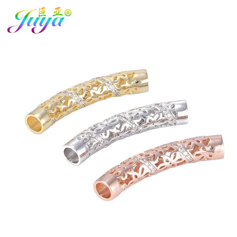 Juya DIY принадлежности для ювелирных изделий инкрустированные микро цирконием