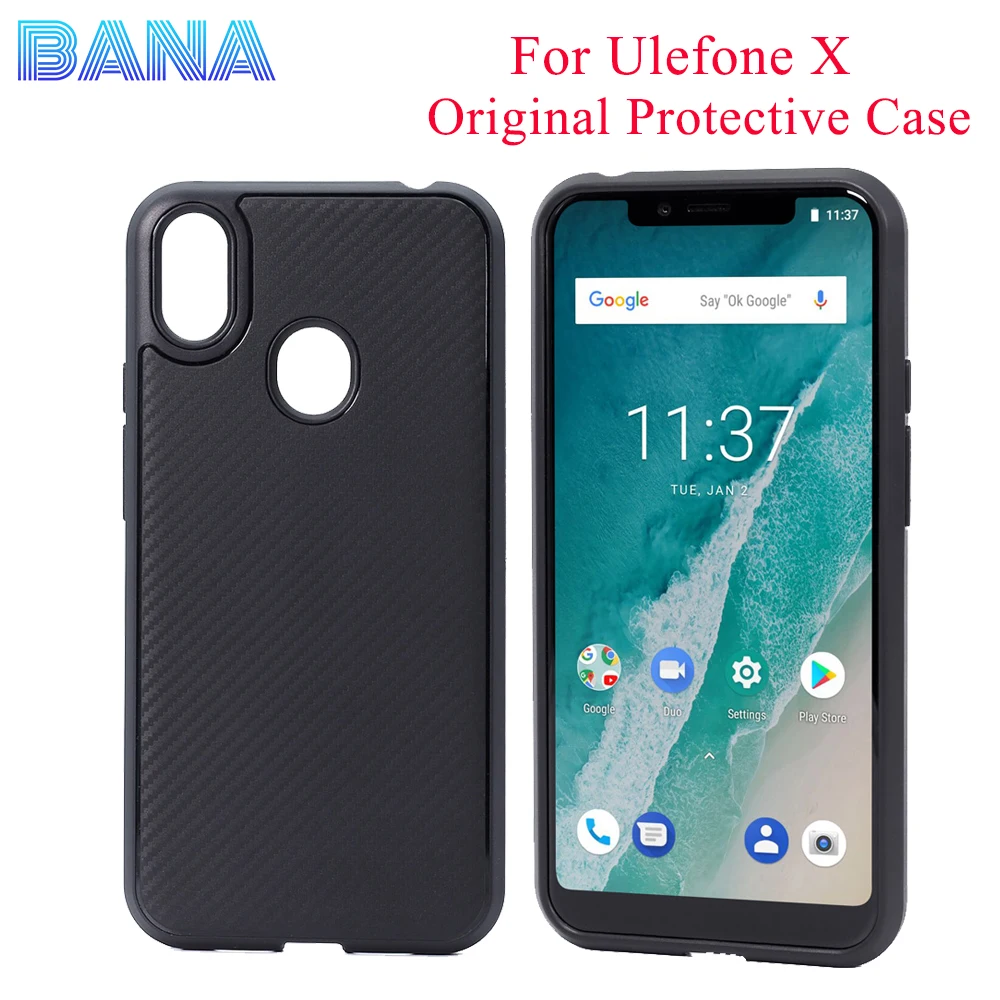 Оригинальный чехол UleFone для Ulefone X высокое качество 100% оригинал черный
