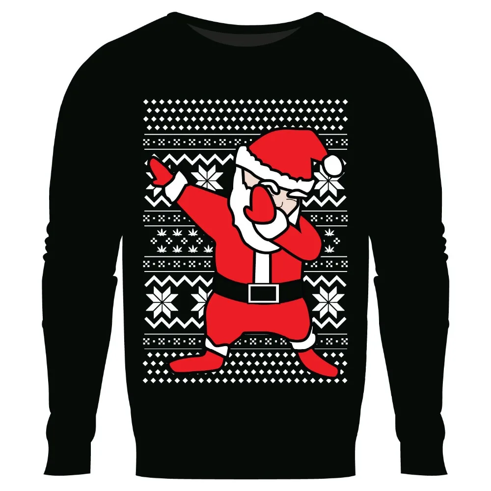 

Men Women Christmas Pullover Sweatshirts Digital Printed Graphic Long Sleeve Shirts, Hot Christmas Couple Dress Family Outfits