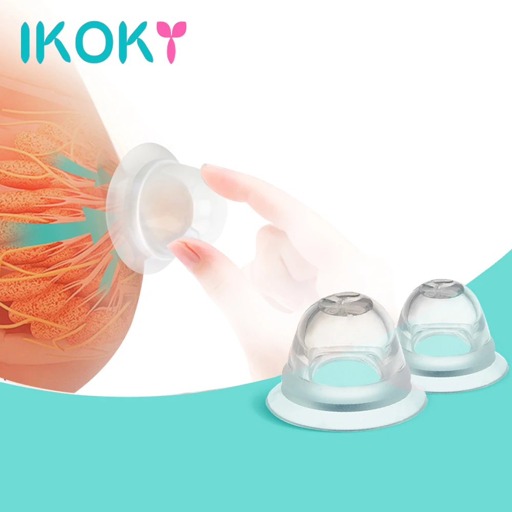 2 шт. набор для связывания сосков с присоской увеличения груди медицинские