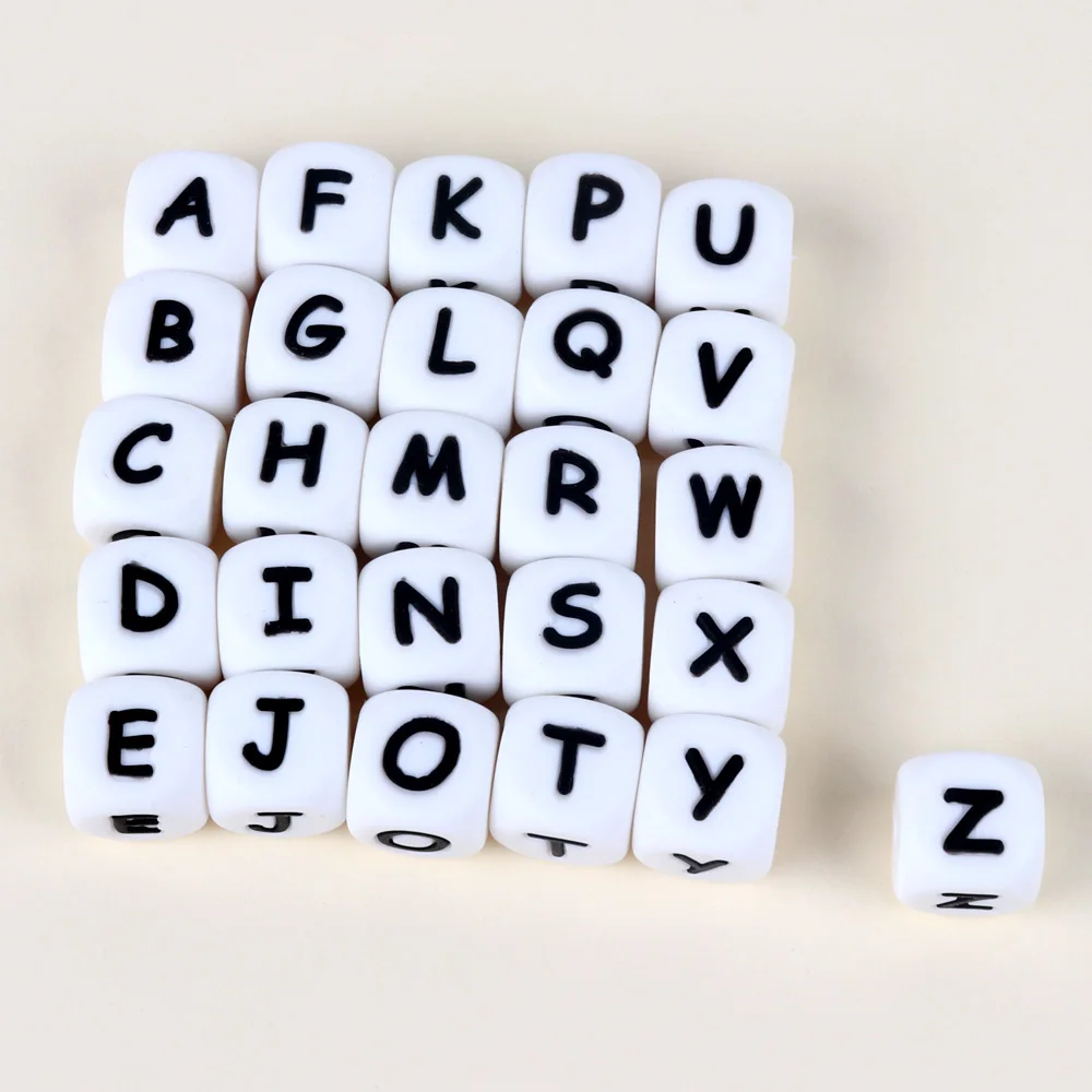 

Тыры. Синтетический каннабиноид класса дибензопиранов HU 2000 ПК письмо силиконов бусов Еда Класс Детские Жевательная для прорезывания зубов бусины, подходят для изготовления ювелирных изделий, сделай сам, для прорезывания зубов ожерелье без БФА