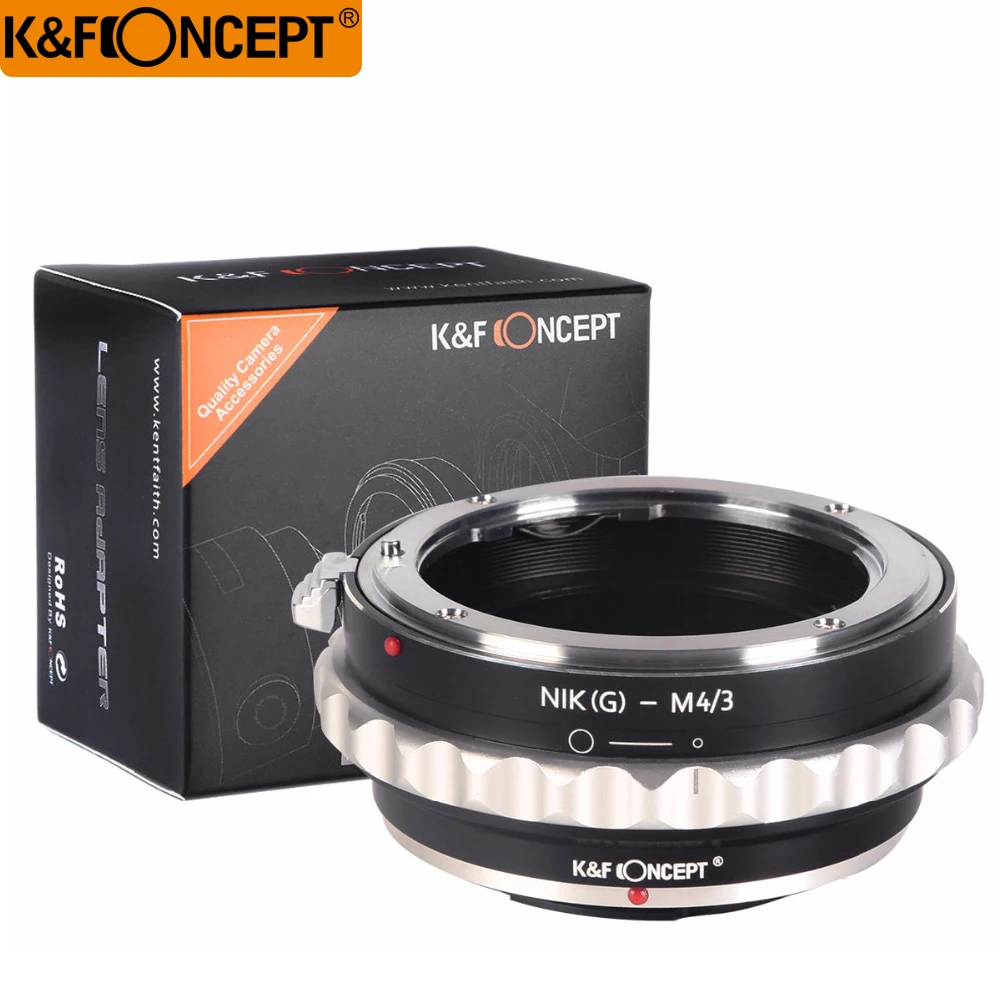 K & F CONCEPT для объектива камеры Nikon(G) M43 фотообъектив с встроенным стандартом памяти