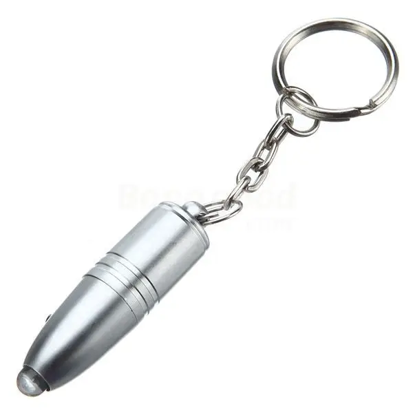 Hot Deal Mini UV Light Money Detector Key Chain With Flashlight | Лампы и освещение