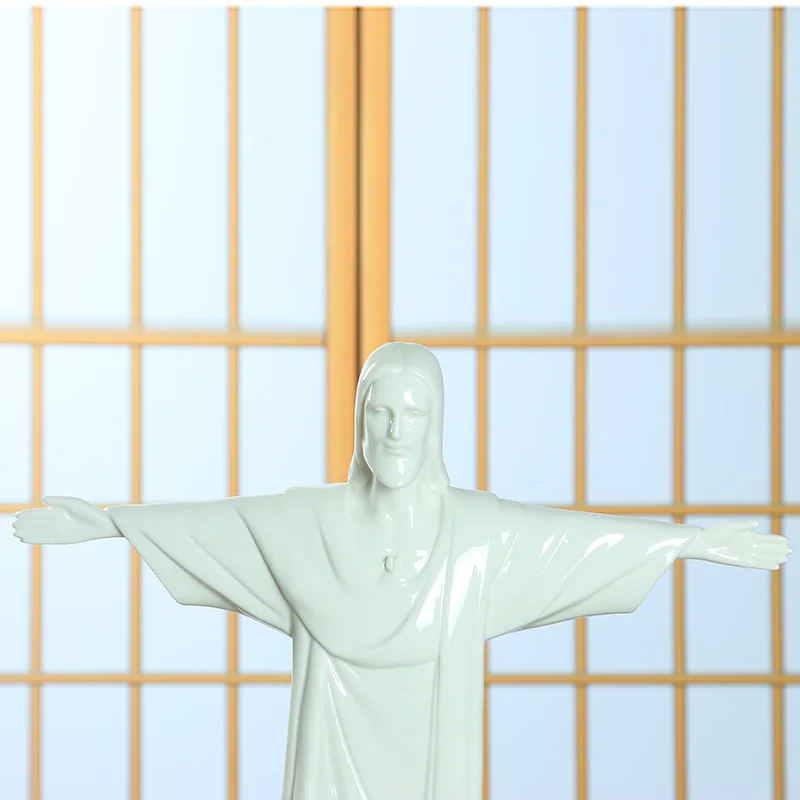 Знаменитая скульптура с крестом Иисуса Христа семейное бразильское