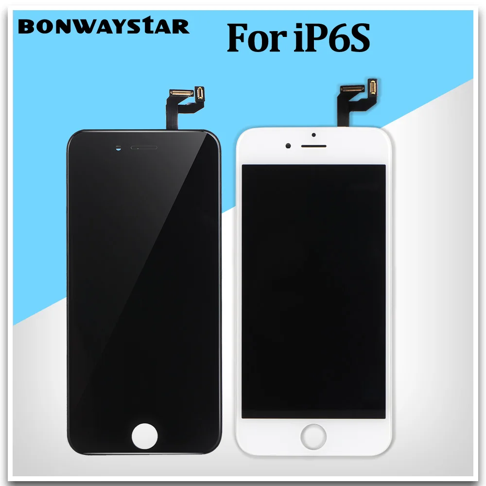 

10Pcs/Lot 100% new LCD Replacement For iPhone 6S LCD with 3D Touch Screen glass Assembly Display Digitizer for iPhone 6S Screen