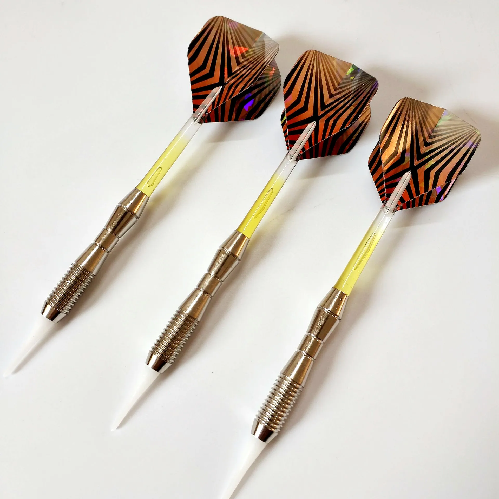 Электронные вольфрамовые дротики с мягким наконечником 3 шт./компл. алюминиевые