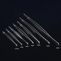 thickening and lengthening industrial tweezers lot specification stainless steel medical round head toothed tweezers free shippi