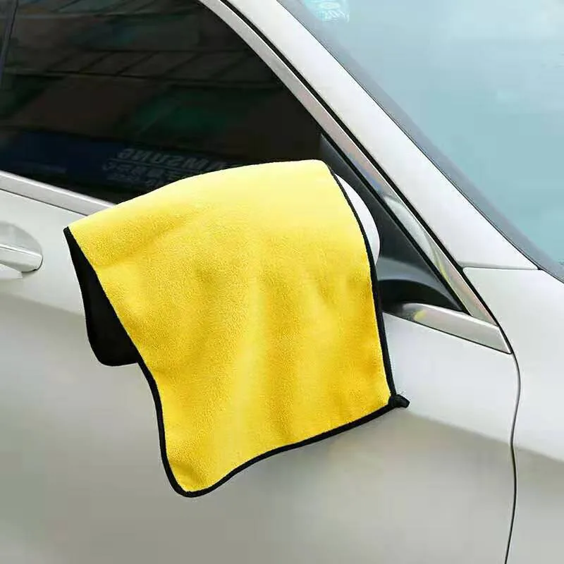 30*30 см 1 шт Автомойка Полотенца Хемминг по уходу за автомобилем с подробным описанием полировка, Мытье очистки салфетка для сушки