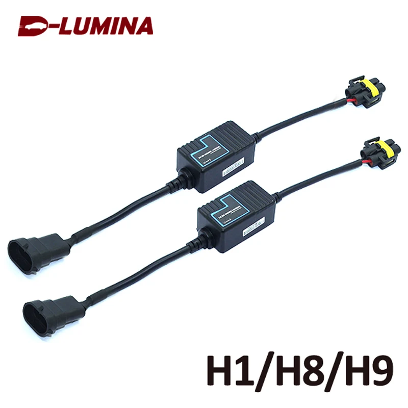 DLUMINA Предупреждение canceller h7 h4 светодиодный фар декодер 9005 9006 h11 h8 h9|Передние LED-фары