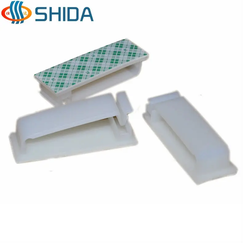 Самоклеящийся зажим для кабеля настенный держатель оснастка 20 шт./лот цвет белый