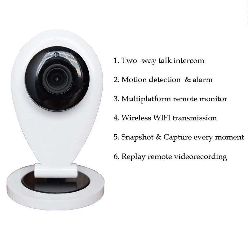HD 720P беспроводной Wifi видео Детский Монитор ip камера электронная Няня няня с