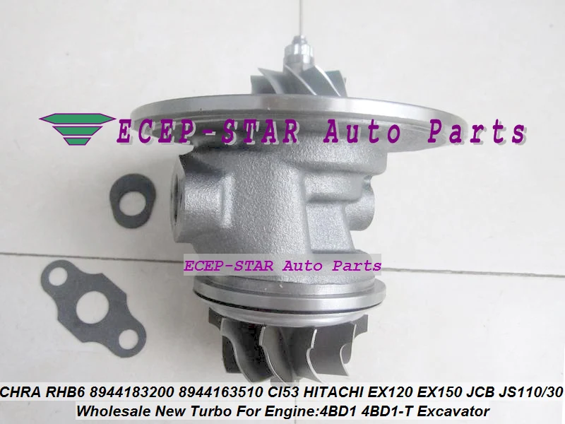 Турбокартридж CHRA core RHB6 8944183200 8944163510 8 94418 3200 894418 CI53 Turbo для HITACHI EX120 EX150 4BD1