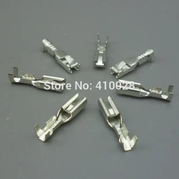 NO5 50PCS Shhworldsea 50 шт. 2,8 мм 4,8 мм 6,3 мм 4,0 мм 8 мм 7,8 мм 15 видов модель медь авто клеммы разъема Авто Автомобильные клеммы - Название цвета: NO5 50PCS