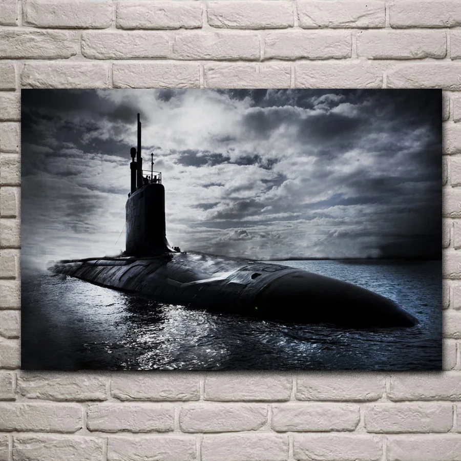 

cool submarine black and white wallpaper posters on the wall picture home living room decoration for bedroom KC819
