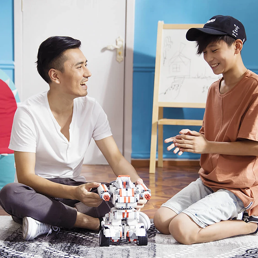 Global Version Xiaomi Mitu Building Block Robot Self-balance system Toy for Kids Remote Controlled by APP Smarter Toys Child | Электроника