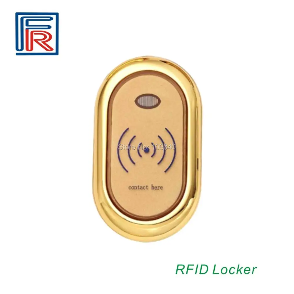 10pcs/lot Low LF 125Khz Card Electric Wireless Sauna door locker Hotel Fitness Cabinet lock Zinc alloy | Безопасность и защита