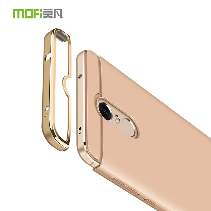 Для Xiaomi Redmi note 4x чехол бампер для 4 pro задняя крышка роскошный mofi тонкий жесткий 3 в 1
