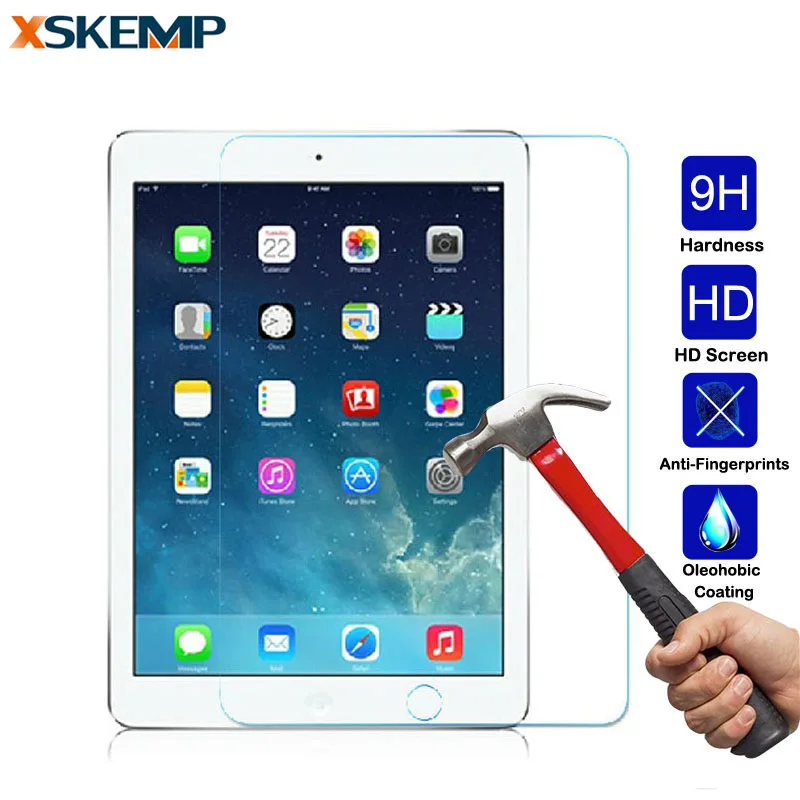 Закаленное стекло для планшета iPad mini 2 3 4 Air Air2 Pro 9 7 H твердость ударопрочный HD