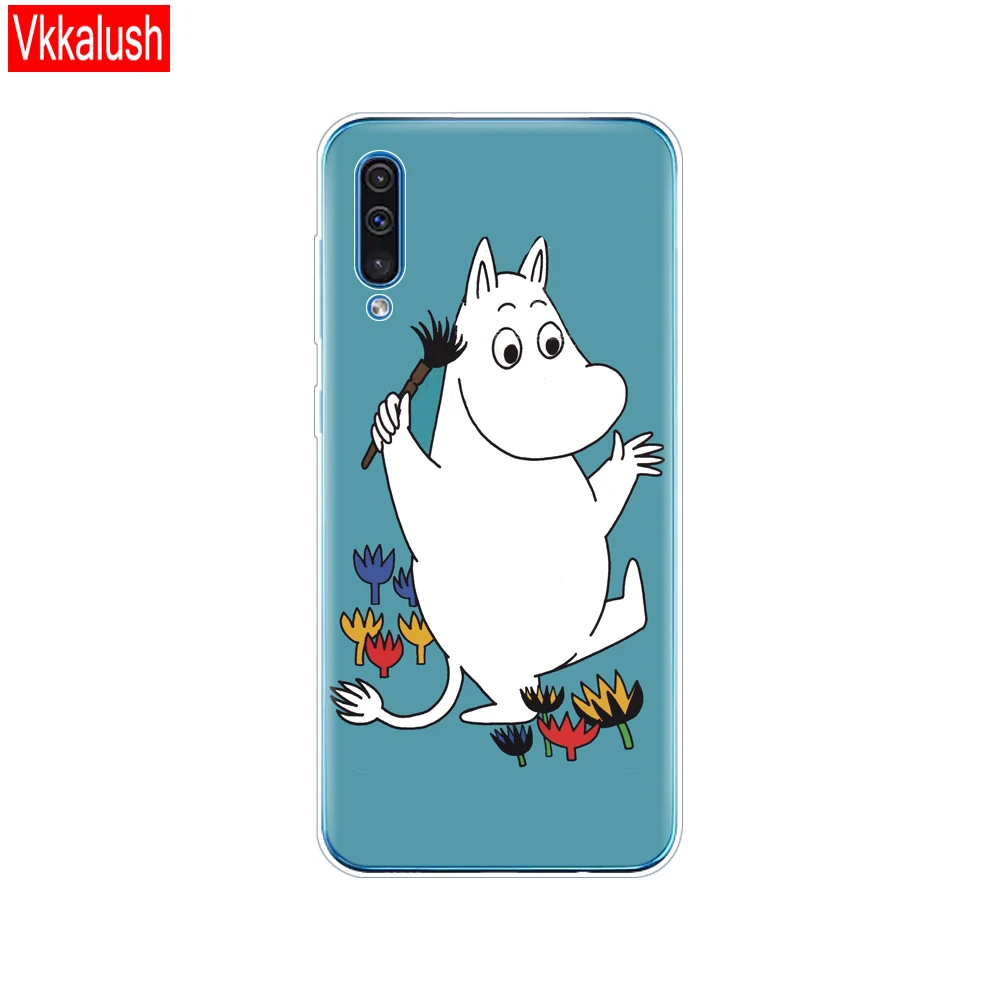 80042 Силиконовый прозрачный чехол для Samsung Galaxy A50, чехол для телефона Samsung a50 A505 A505F SM-A505F, мягкий чехол 6,4 - Цвет: 80042
