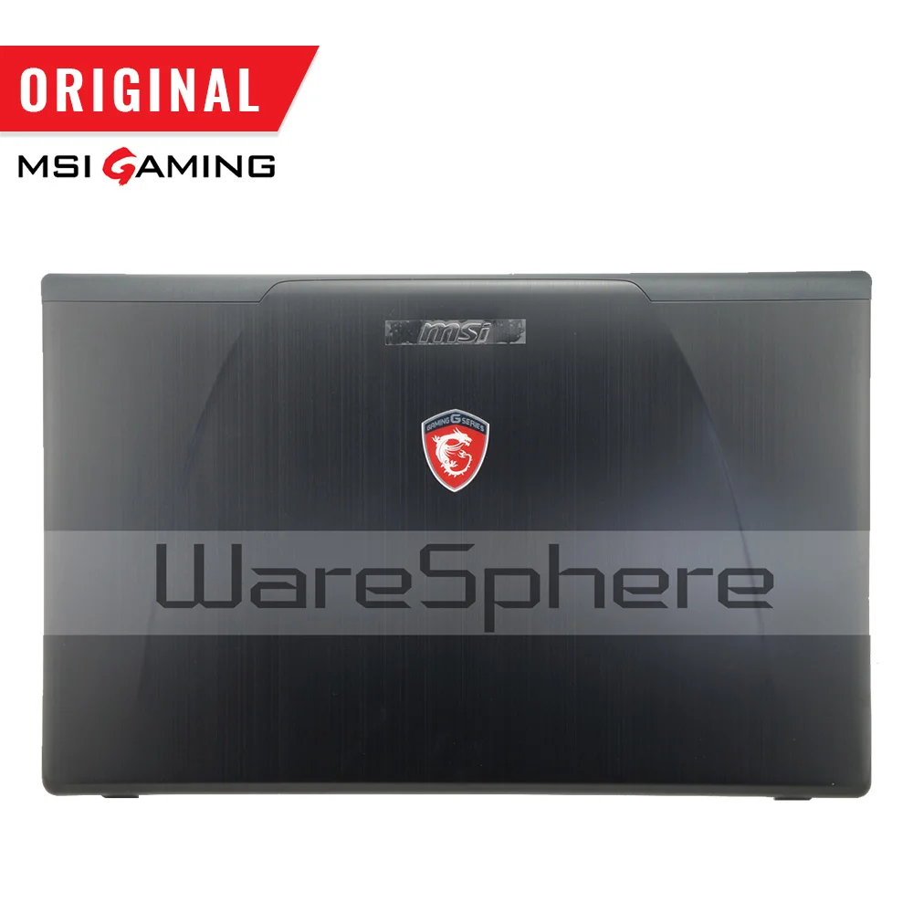Новая Оригинальная ЖК задняя крышка для MSI GE70 307759A212A89 верхняя крышка без тачпада 307757C216Y31 петли MS-1759 MS-1756 - Цвет: back cover