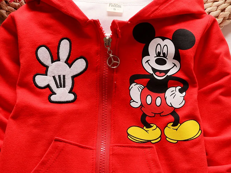 2016 new Spring and Autumn models baby Minnie clothing sets for girls children 3pcs suit girl Casual Clothing Set 0-4Yr | Детская одежда