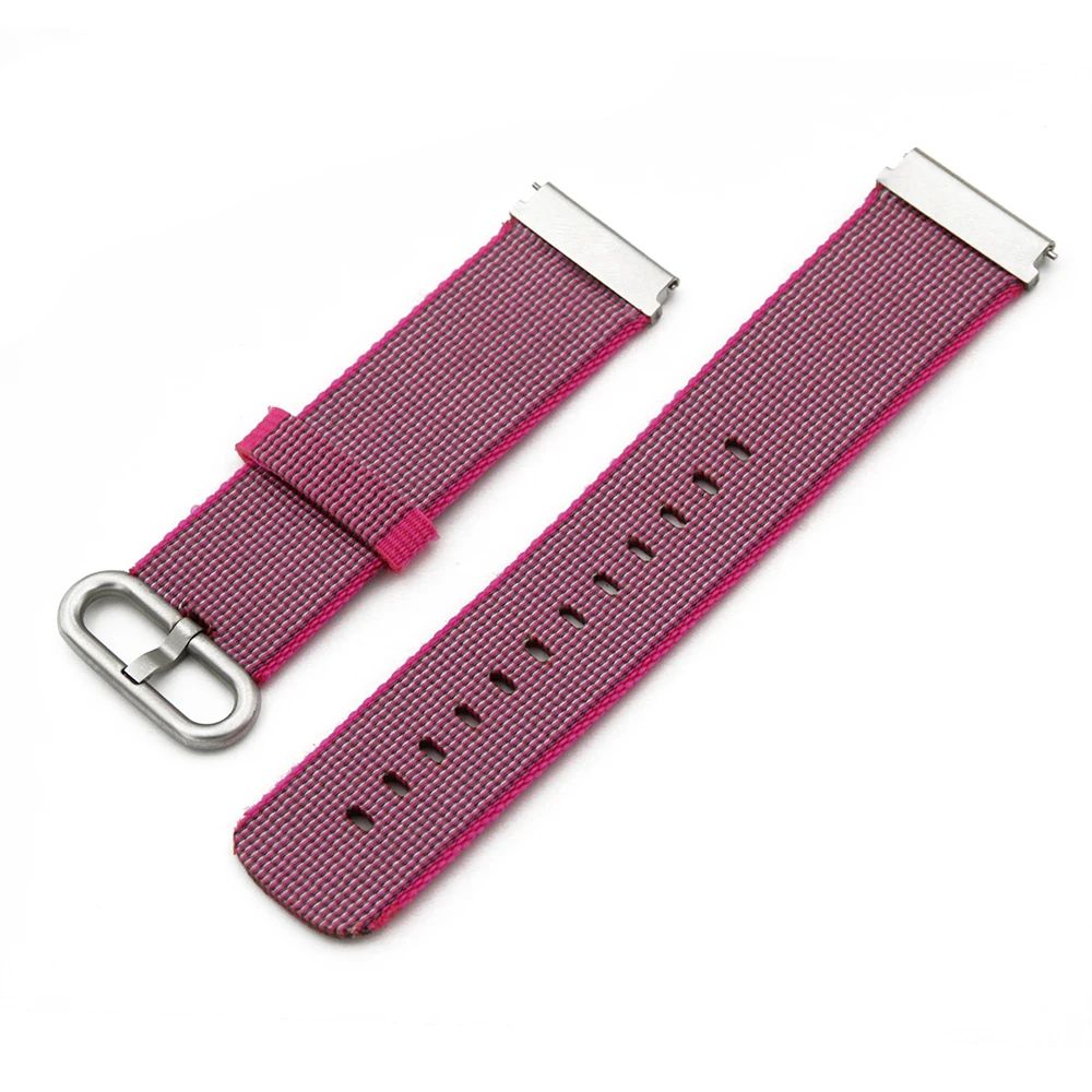 Ремешок нейлоновый для часов 22 мм из нержавеющей стали|nylon watch band|nylon bands 22mmwatch band |