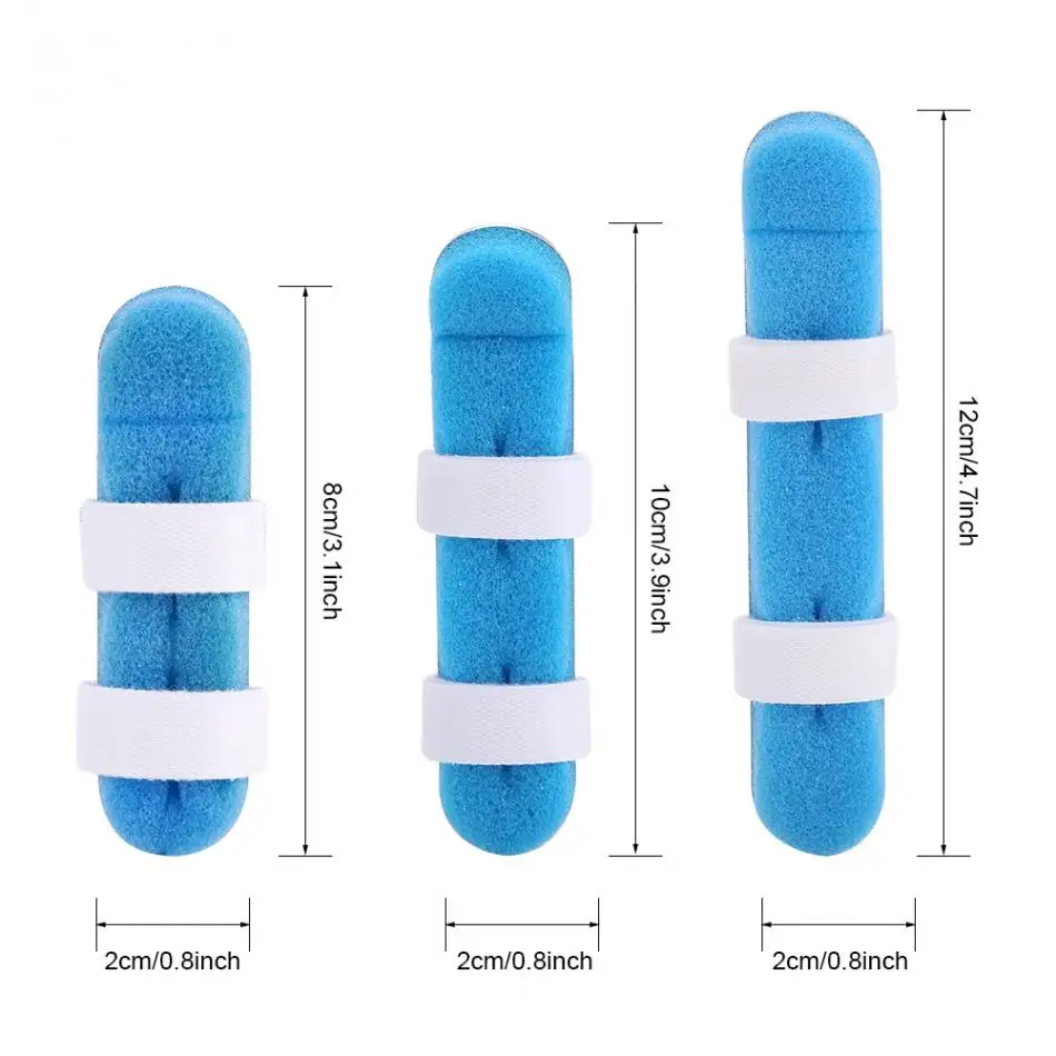 3 размера коррекция деформации пальчиковой лягушки|support brace|brace supportaluminum finger splint |