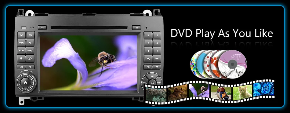 Eunavi 2 din Android 9 автомобильный DVD мультимедиа для Mercedes Benz Sprinter Vito W169 W245 W469 W639 W906 B200 Авто радио gps Восьмиядерный