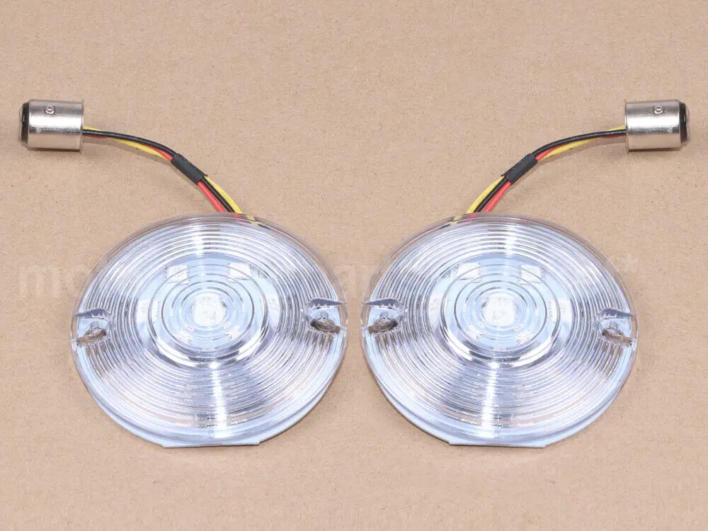 2x24 SMD светодиодный 1157 красный передний указатель поворота вставки панель