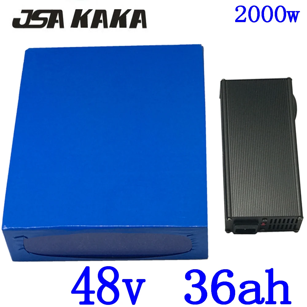 

48V 35AH Lithium Battery 48V 1000W 1500W 2000W Electric Bike Battery 48V 20AH 25AH 30AH 35AH 40AH Ebike Battery Pack+5A Charger