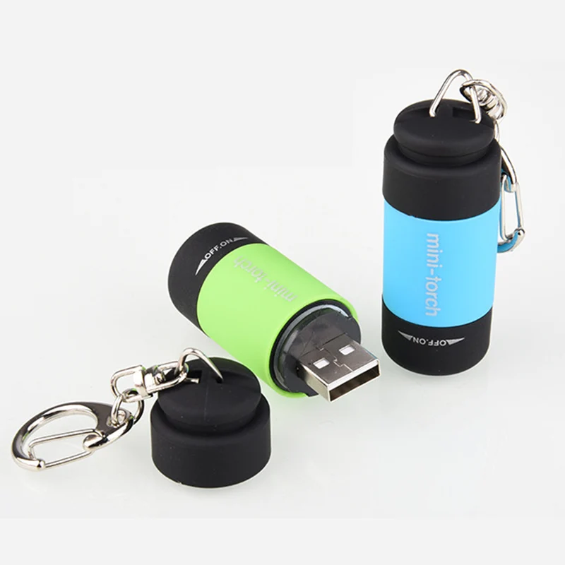 Новый водонепроницаемый USB светильник перезаряжаемый светодиодный фонарик