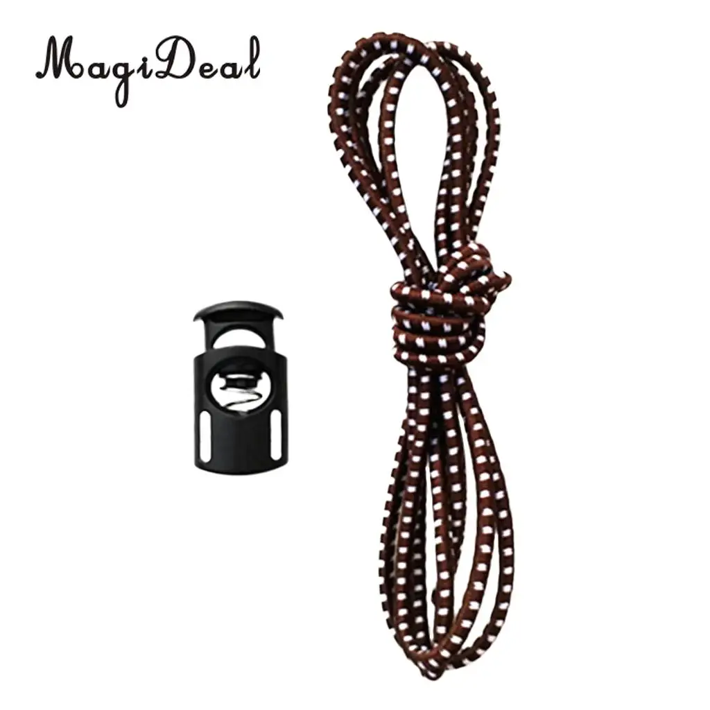 Coffee White MagiDeal 4" гибкий резиновый эластичный ремень банджи веревка и фиксатор шнура Универсальный подходит для плавания Очки/погружение Подводное плавание маска - Цвет: Coffee White