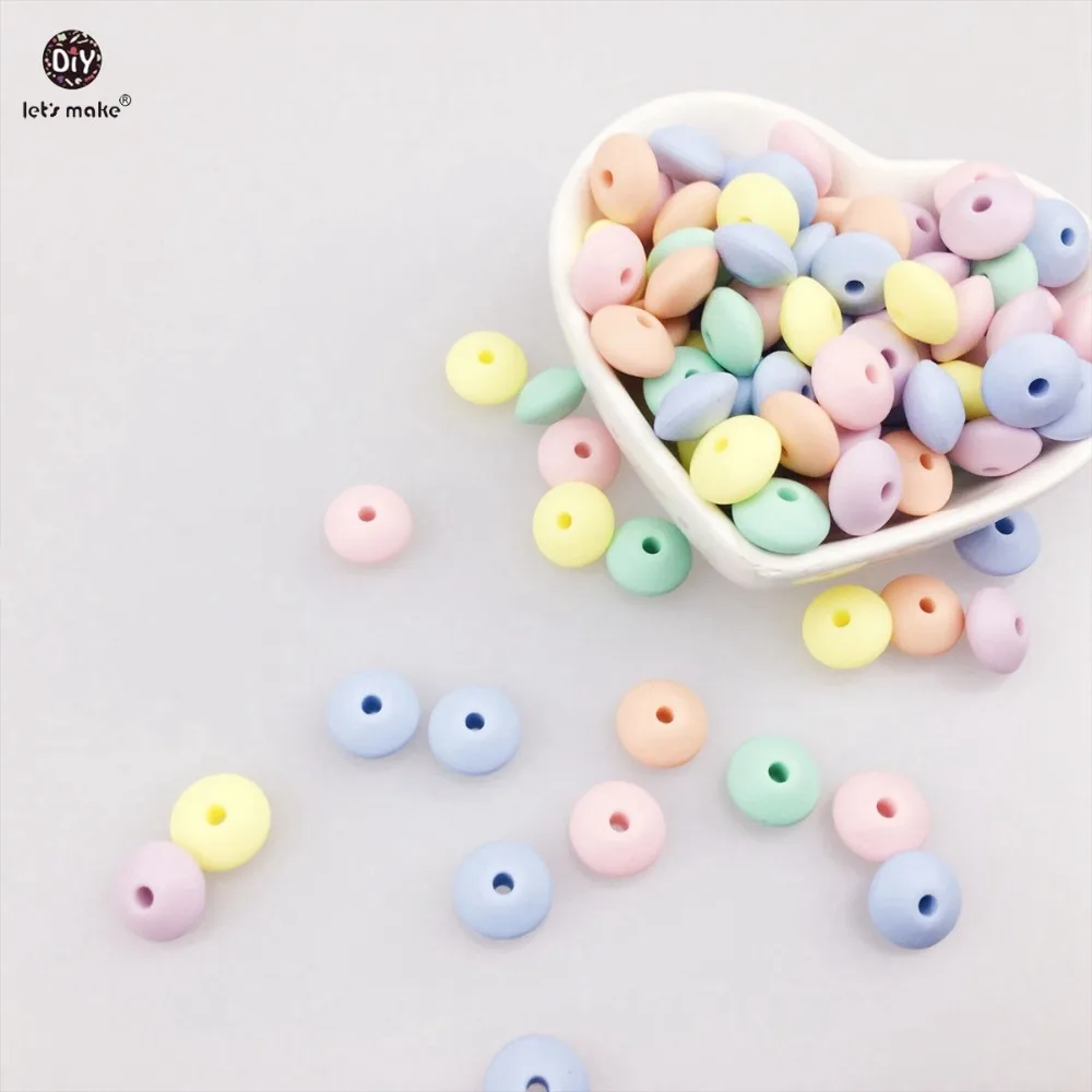 50 шт. силиконовые бусины прорезыватели для зубов|baby teether|silicone baby teetherbaby silicone teether |