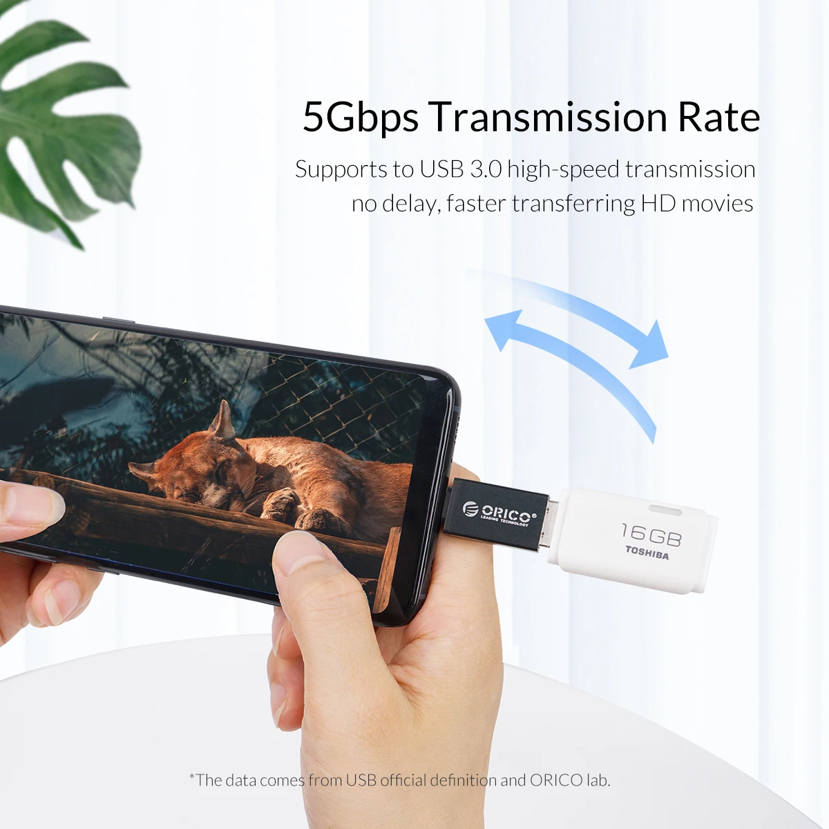 Адаптер ORICO OTG USB 3 0 для Type C Micro B Type-C адаптер конвертер Samsung Macbook OPPO | Мобильные