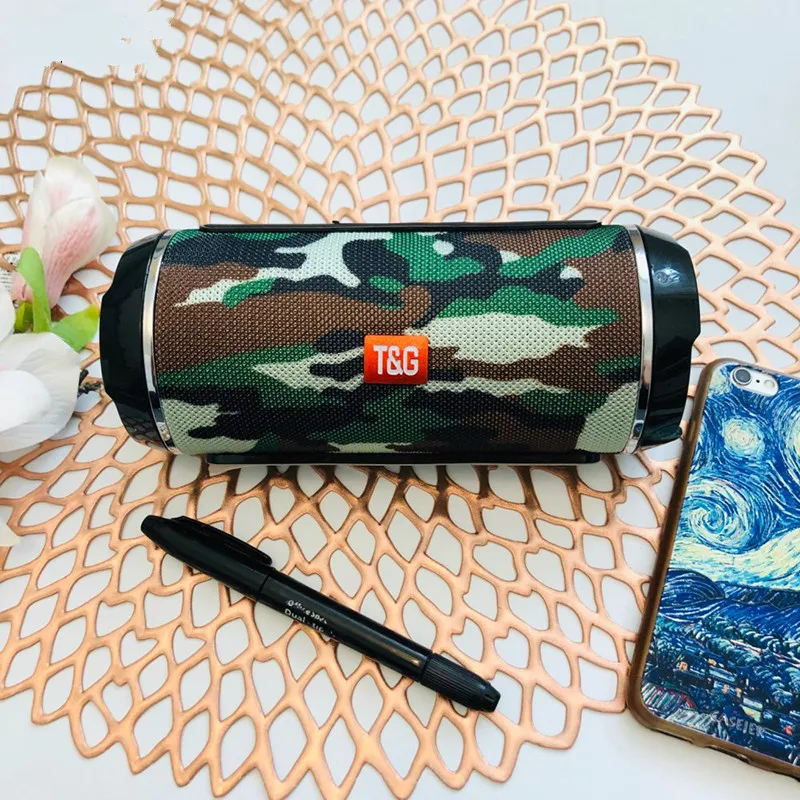 TG116 Bluetooth динамик открытый водонепроницаемы переносной Колонка 10 Вт бас стерео