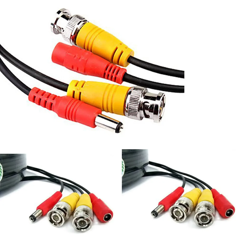 Кабель видеонаблюдения NINIVISION кабель BNC + DC для камер 40 м|cable wire connector|cable connectorconnector