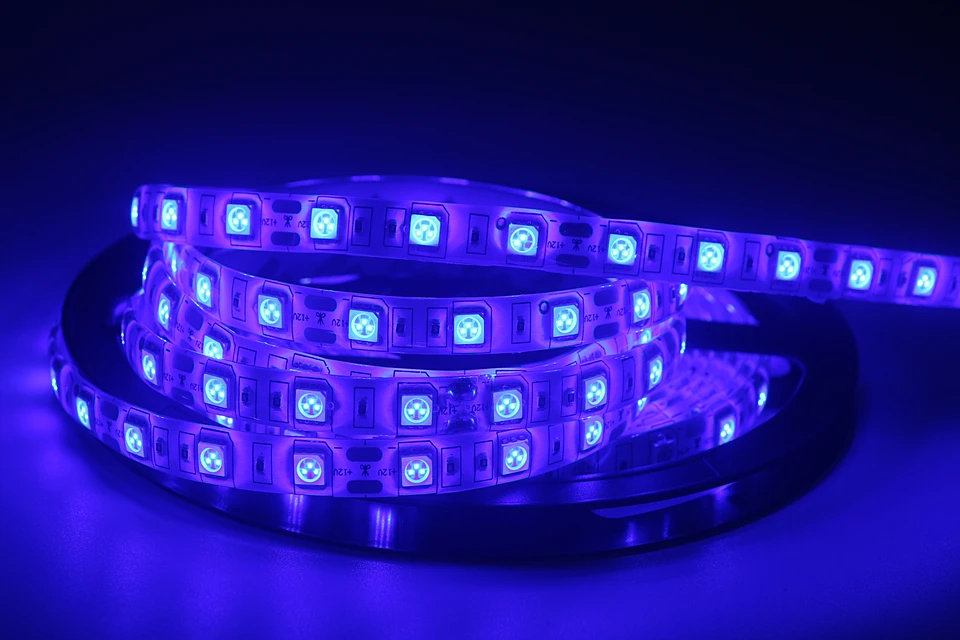1 м 2 м 3 м 4 м 5 м DC 12V гибкие Светодиодные ленты светильник 5050SMD ip20 не обладает водонепроницаемостью: 60/120/180/240/300 светодиодный s высокая яркость 10 мм RGB светодиодный лента