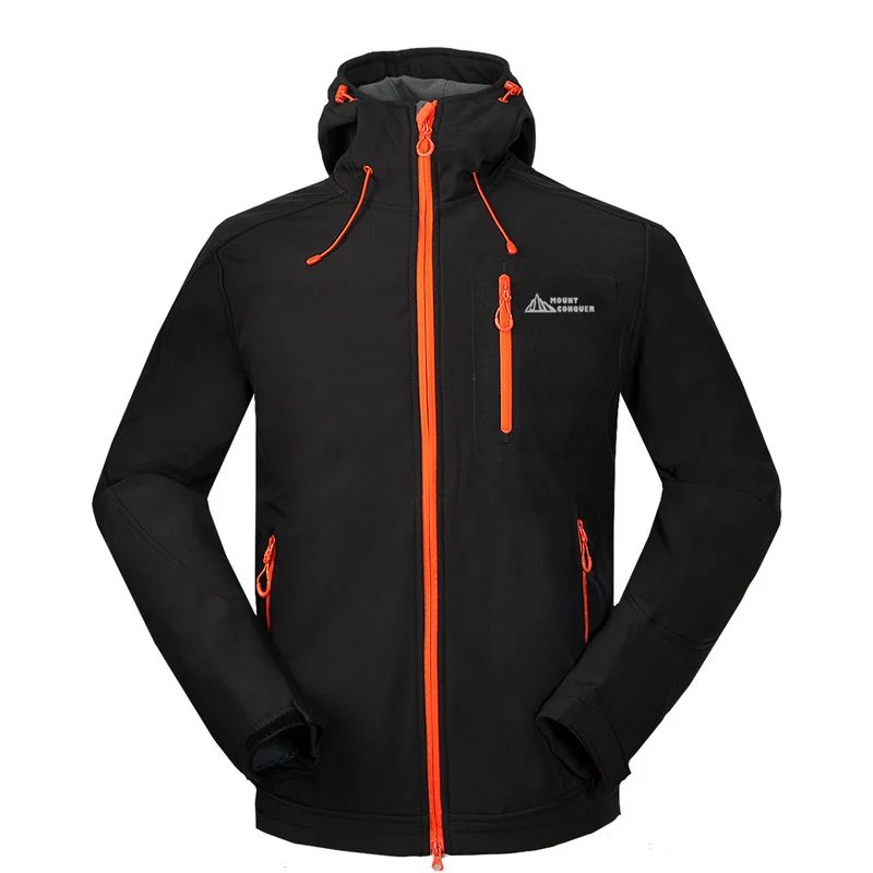 Новая Мужская ветрозащитная водонепроницаемая куртка для альпинизма бренда Conquer