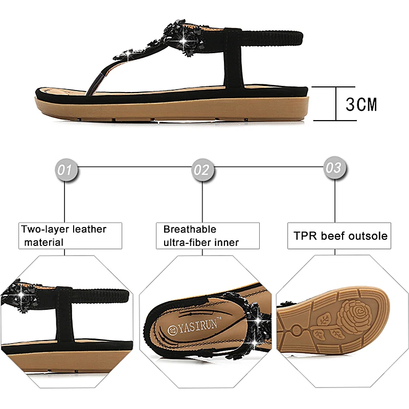 Женские босоножки модная женская обувь на плоской подошве повседневная в