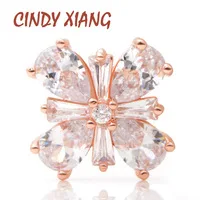 CINDY XIANG 2 цвета на выбор, кубический цирконий, Луна, броши на воротник для женщин, медный материал, милая маленькая красивая брошь на булавке, подарок