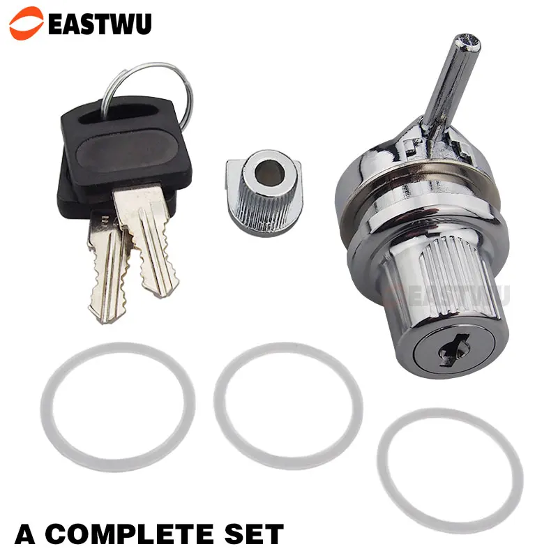 224 один Стекло замок двери шкафа хромированный высокое качество Дисплей витрина