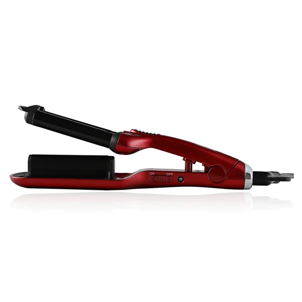 

HTG Mini Hair Wave Iron for Travel HOT heat Hair Curler Hair Curling Iron fast small wavy styles Hair Curler HT050A-RU