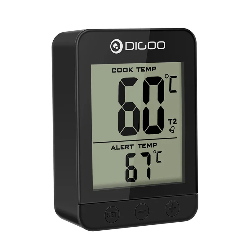 Digoo Smart DG FT2203 Bluetoorh светодиодный дисплей барбекю Кухонный Термометр для приготовления пищи металлические зонды функция приложения для мяса барбекю