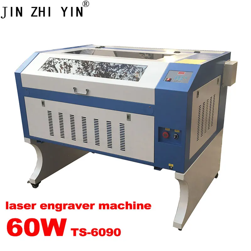 

Free shipping 60w co2 laser 6090 laser engraving machine laser marking machine 1000*600mm laser cutting machine cnc router