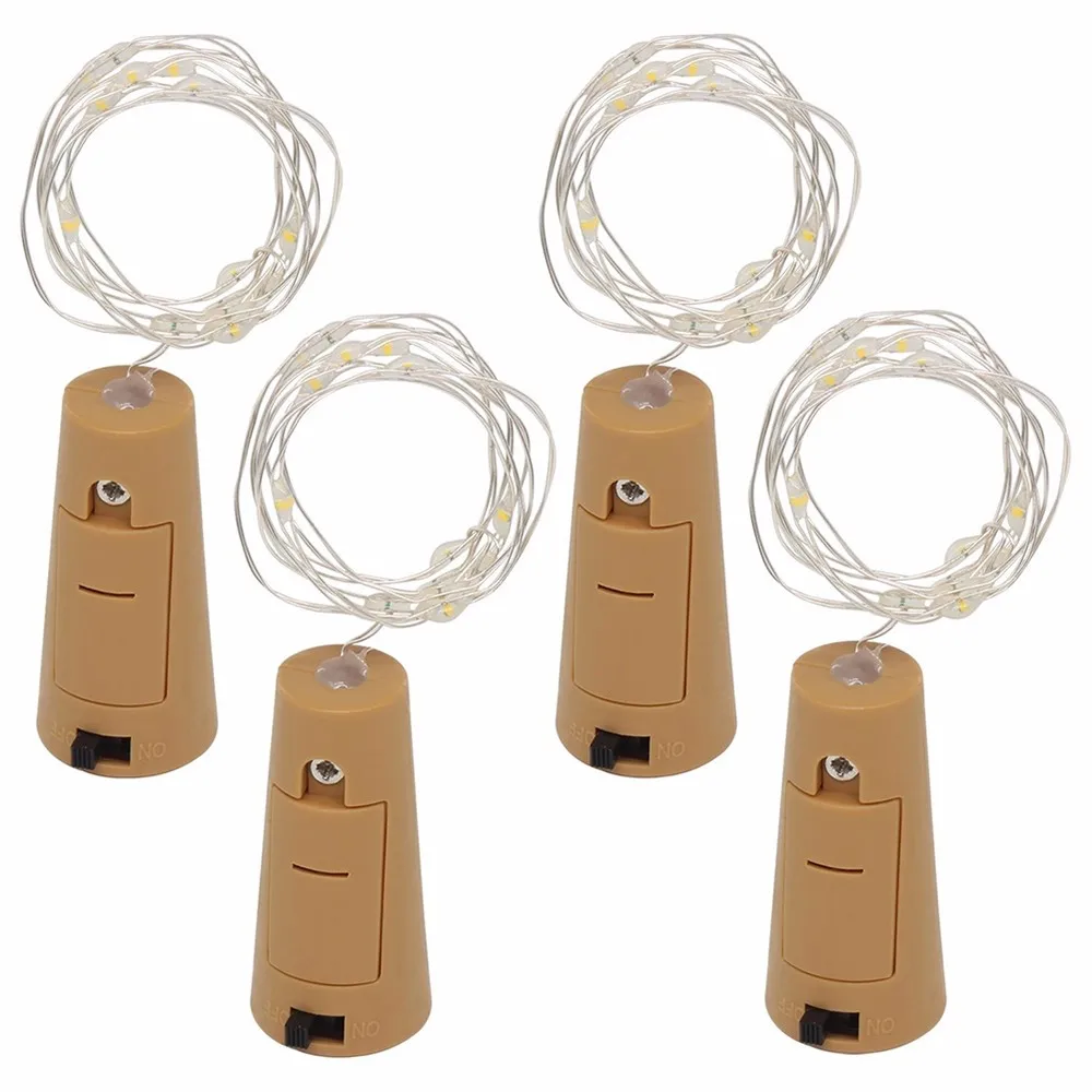 Светильники-пробка для винной бутылки 20 светодиодов 2 м | Дом и сад