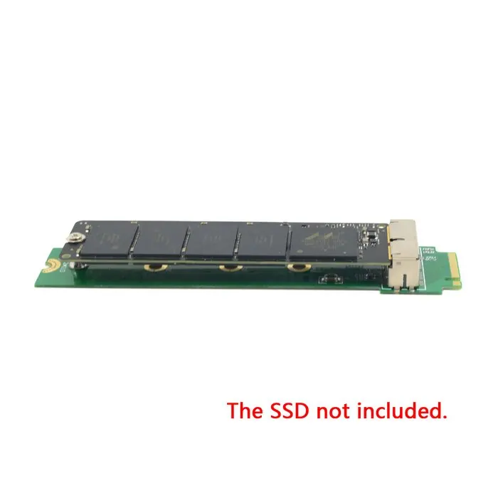Карта преобразования CY PCI Express PCI-E 4X M.2 NGFF M-Key на 2013 2014 2015 SSD для A1493 A1502 A1465 A1466 |
