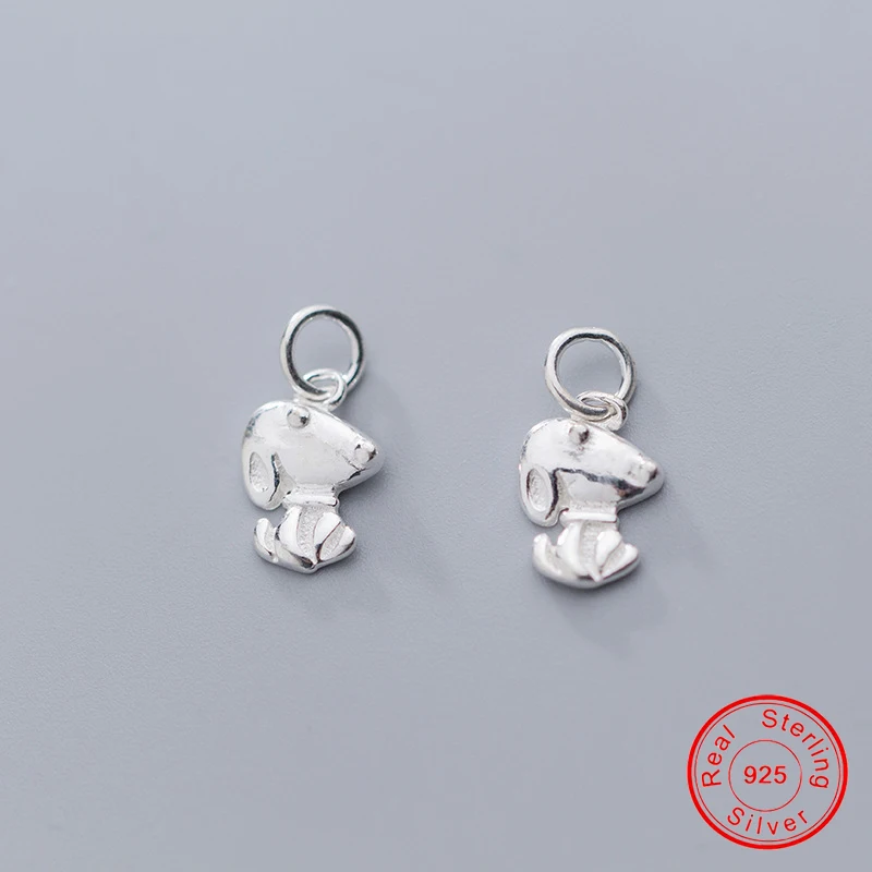 UQBing настоящий элегантный кулон из стерлингового серебра 925 пробы с плоской