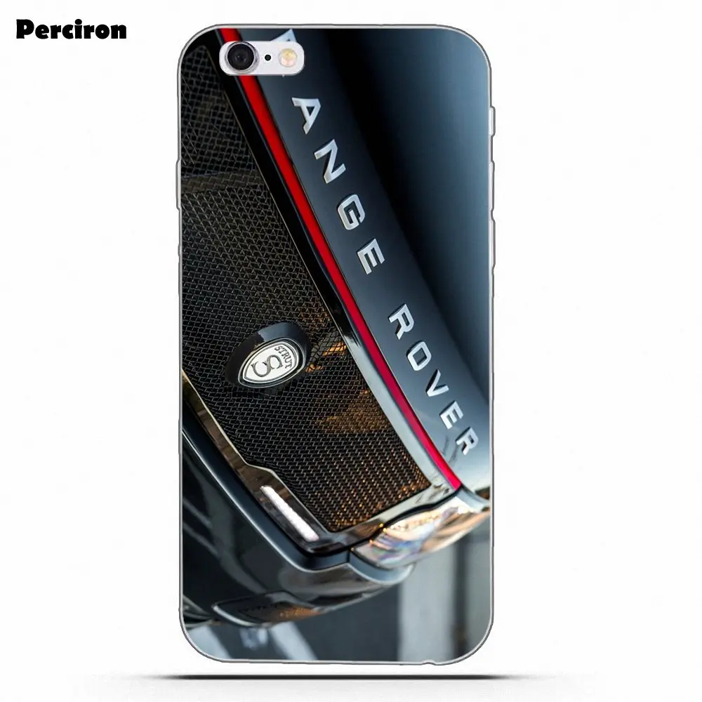 as picture Для белого Range Rover Grill Cool Car для iPhone X 4 4S 5 5C SE 6 6 S 7 8 Plus Galaxy S5 S6 S7 S8 Grand Core II Prime Alpha - Цвет: as picture
