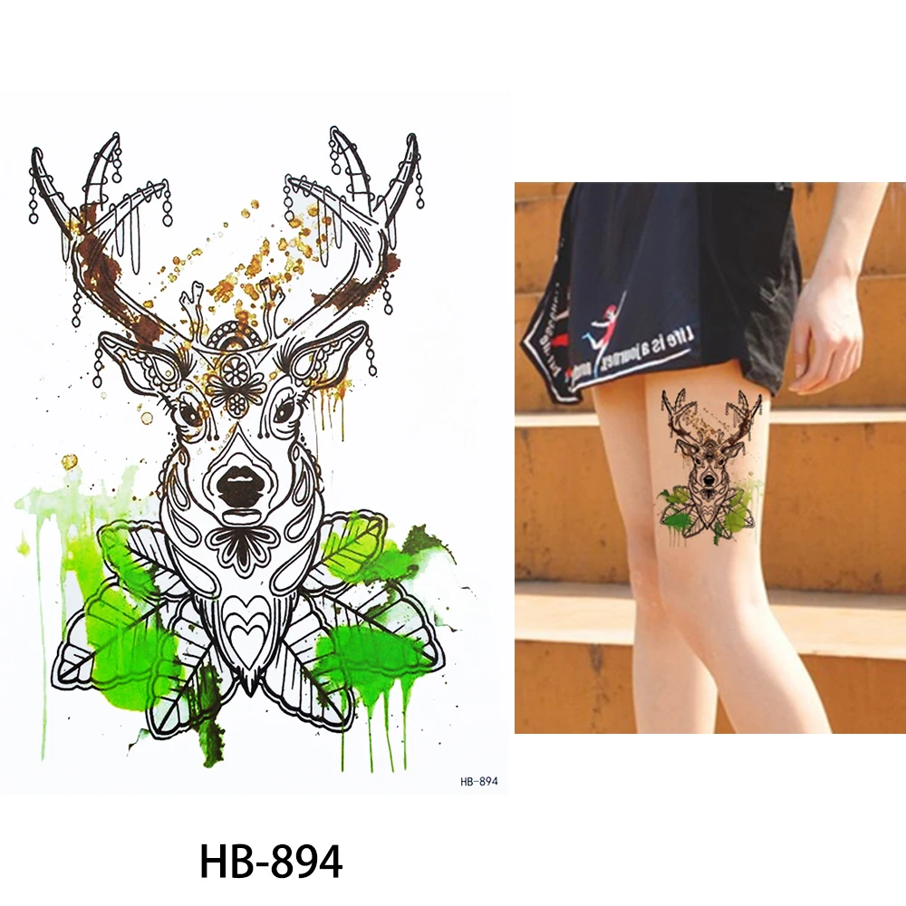 1 лист временная татуировка наклейка на руку для мужчин и женщин|tattoo parts|tattoo