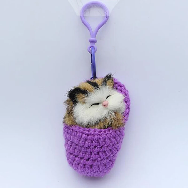 TOFOCO супер милые Имитационные издающие звук обуви котята коты плюшевые игрушки в